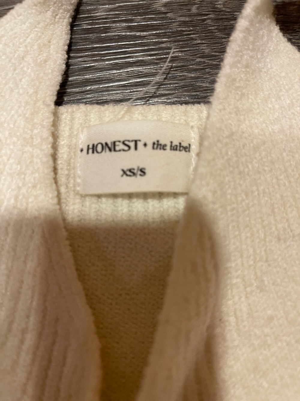 The Honest Company Cream Ribbed Maxi Dress Set - Picture 2 of 4